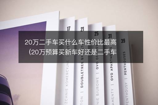 20万二手车买什么车性价比最高（20万预算买新车好还是二手车好）