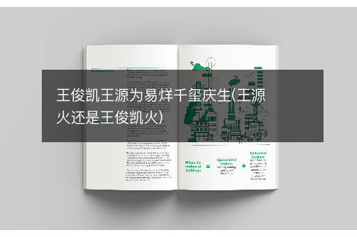 王俊凯王源为易烊千玺庆生(王源火还是王俊凯火)