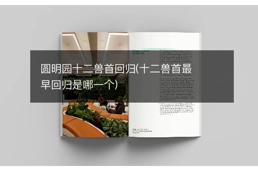 圆明园十二兽首回归(十二兽首最早回归是哪一个)