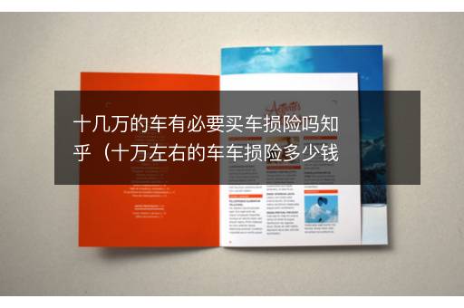十几万的车有必要买车损险吗知乎（十万左右的车车损险多少钱）